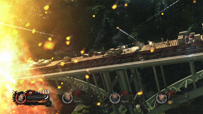 Illustration for article titled Sadly, The Expendables 2 Video Game is Not Developed by Wright, Meier, Carmark and Garriott